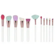 Mimo Cosmetics Makeup Brush Set Multicolor 11 Pcs thumbnail 1