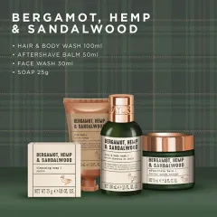 Baylis & Harding Gift set in a tin box Bergamot, Hemp & Sandalwood 4 pcs thumbnail 2