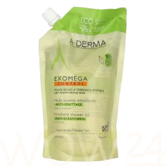 A-Derma A-Derma Exomega Control Emollient Shower Oil - Refill thumbnail 2
