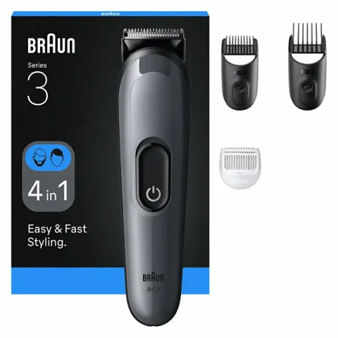 Multifunctional 4in1 trimmer Series 3 AIO3500 Grey
