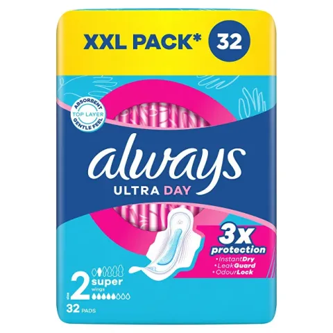 Ultra Day Super Quatro sanitary napkins 32 pcs