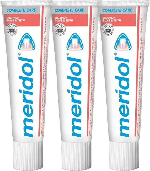 Toothpaste for sensitive teeth Complete Care Sensitiv e Gums &amp; Teeth tripack 3 x 75 ml