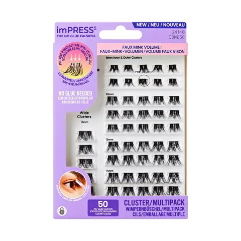 imPRESS Pre-glued Cluster Multi 05 Cluster Lashes