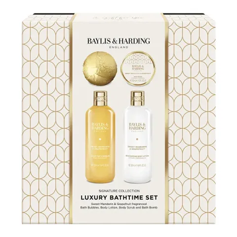 Tangerine &amp; Grapefruit Bath Care Gift Set 4 pcs