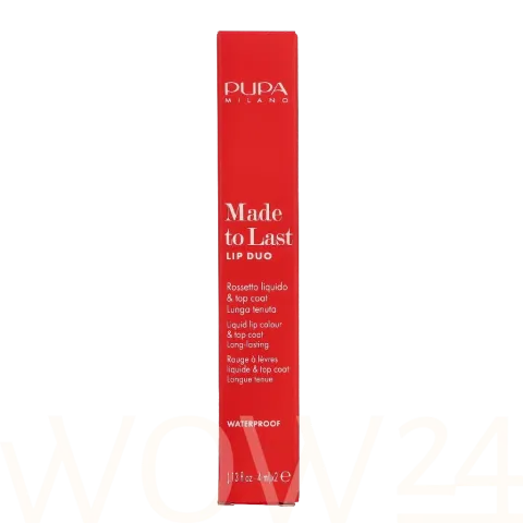 Long-lasting liquid lipstick Made To Last Lip Duo (Liquid Lip Colour) 2 x 4 ml - 009 Sweet Pink