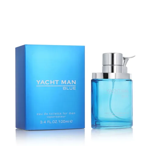 Yacht man blue