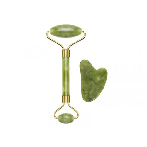 Jade Massage Roller &amp; Gua Sha Massage Stone C301ABE101