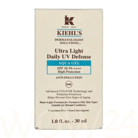 Kiehl's D.S. Ultra Light Daily UV Defense Aqua Gel SPF50