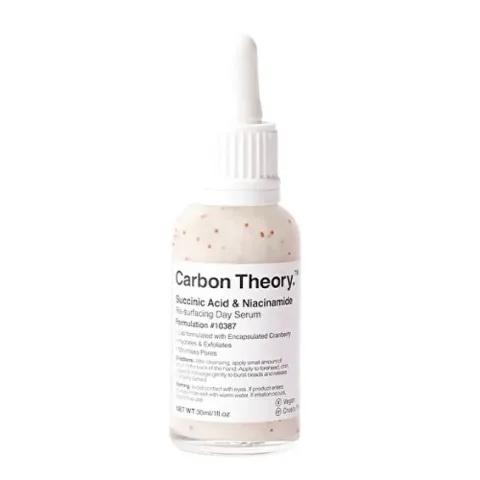 Carbon theory Daily Facial Serum Succinic Acid &amp; Niacinamide (Re-surfacing Day Serum)