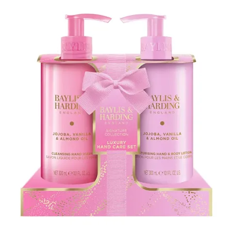Jojoba, Vanilla &amp; Almond Oil Hand Care Gift Set 2 pcs
