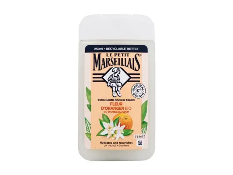 Extra gentle shower cream organic orange blossom
