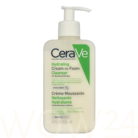 Facial Cleansers Hydrating Cream-to-Foam