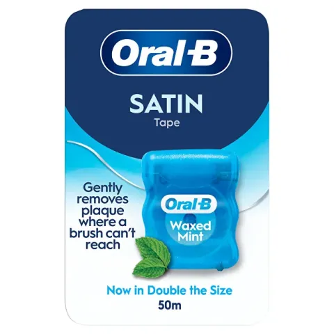Dental waxed floss Satin Waxed Mint 50 m