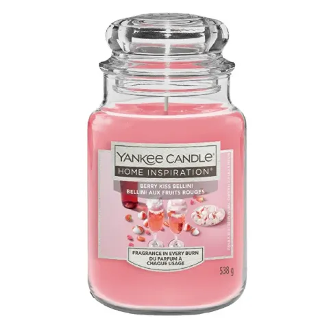 Home Inspiration Berry Kiss Bellini Scented Candle 538 g