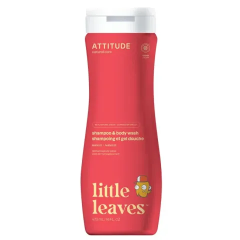 Little Leaves Mango Baby Body Soap and Shampoo