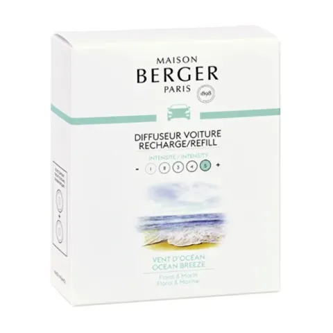 Ocean Breeze Car Diffuser Recharge/Refill 2 pcs