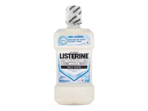 Advanced white mild taste mouthwash