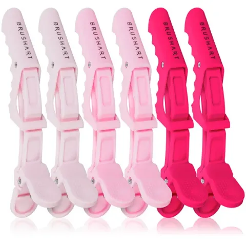 Hair Crocodile Sectioning Hair Clips Set 6 pcs