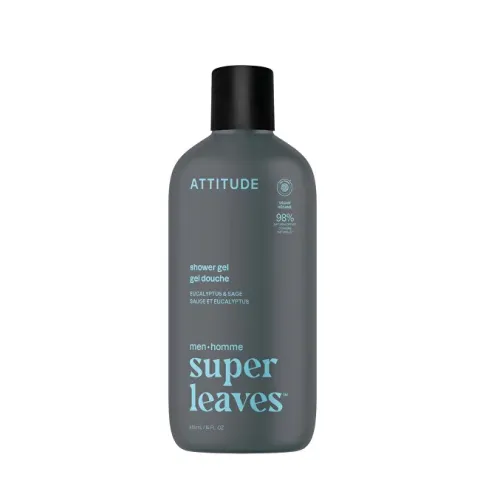 Men´s shower gel Super Leaves Eucalyptus &amp; Sage (Shower Gel) 415 ml