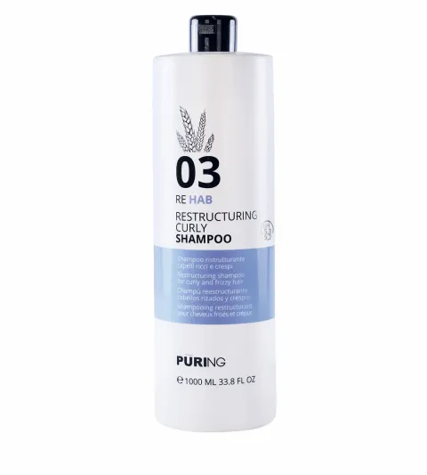 restrukturalizační šampon pro kudrnaté a krepaté vlasy 1000 ml PR 03 Rehab Restructuring Curly Shampoo