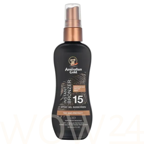 Instant Bronzer Spray Gel Sunscreen