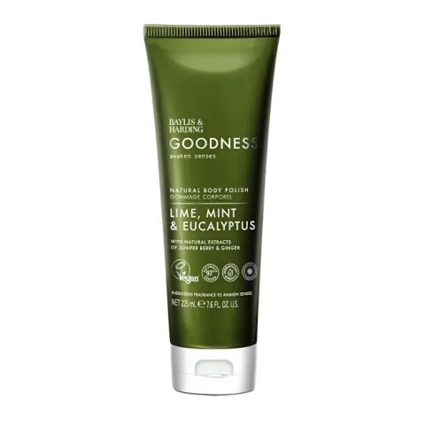 Goodness Awaken Body Scrub Lime, Mint &amp; Eucalyptus 225 ml