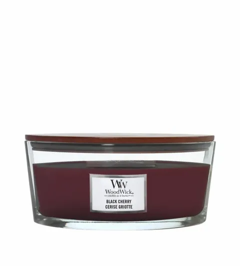 scented candle with wooden wick 453,6 g Dark Cherry