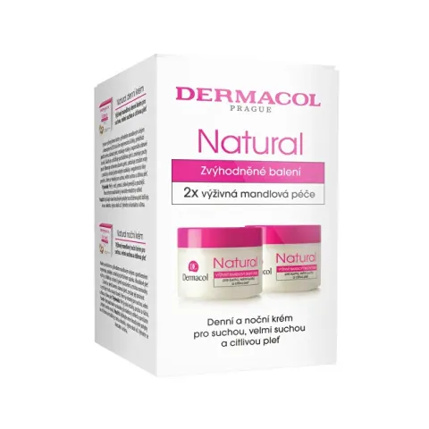 Natural Almond Day and Night Cream Gift Set Duopack