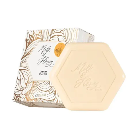 Cream soap Milk &amp; Honey Gold (Creamy Soap Bar) 90 g