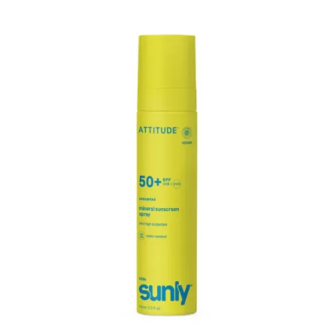 Children's mineral sunscreen spray SPF 50 Sunly 75 ml