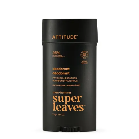 Natural men´s deodorant Super Leaves Patchouli &amp; Bourbon (Deodorant) 75 g