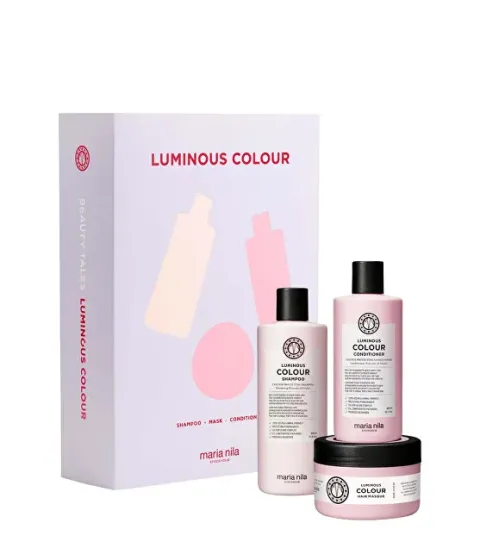 Brightening care gift set for colored hair Luminous Color
