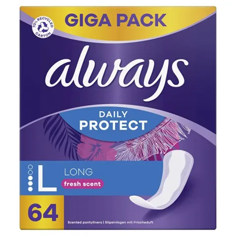 Panty liners Daily Protect Long Fresh Scent 64 pcs