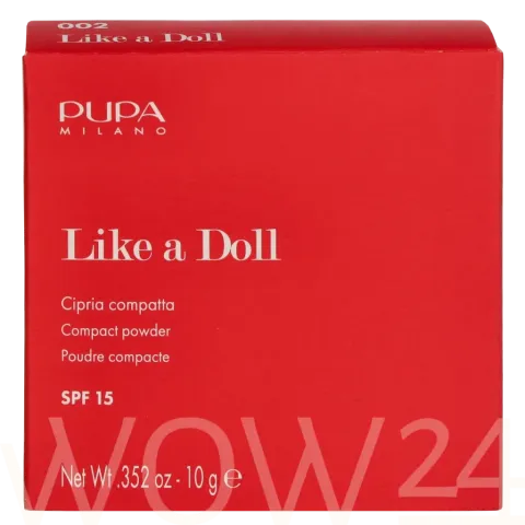 Pupa Like A Doll Nude Skin Compact Powder SPF15