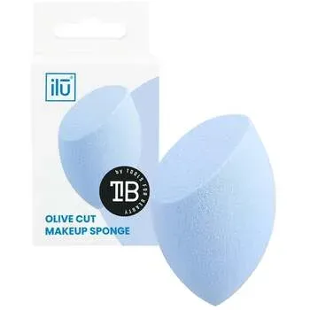 Olive Cut Makeup Sponge Blue