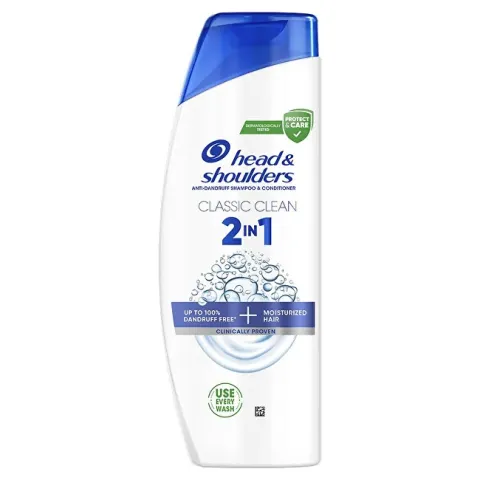 Shampoo and conditioner 2 in 1 Classic Clean (Anti-Dandruff Shampoo &amp; Conditioner) 330 ml