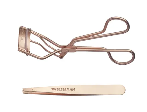 Tweezerman Rose Gold Lash and Brow Grooming Set