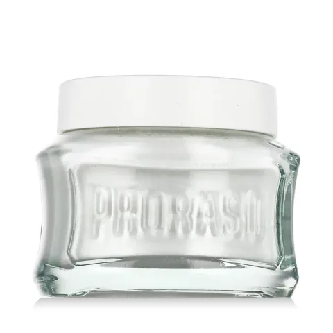 White pre-shave cream