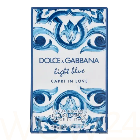 Light Blue Capri In Love