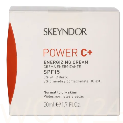 Skeyndor Power C+ Energizing Cream SPF15.