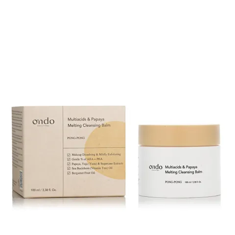 PONG-PONG Multiacids &amp; Papaya Melting Cleansing Balm