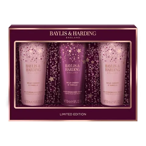 Wild Cherry &amp; Vanilla Hand Cream Gift Set 3 pcs