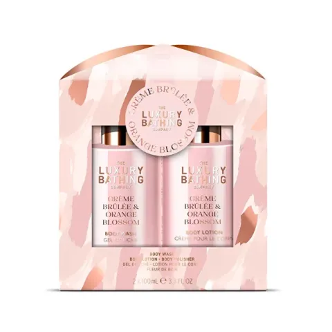 Creme Brulée &amp; Orange Blossom Body Care Gift Set 3 pcs