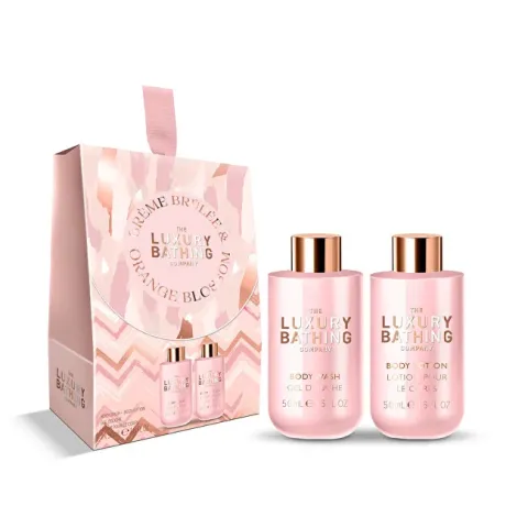 Creme Brulée &amp; Orange Blossom Body Care Mini Gift Set 2 pcs