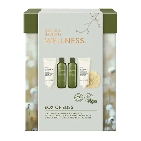 Baylis &amp; Harding Ginger, Lime &amp; Basil Body Care Gift Box, 5pcs