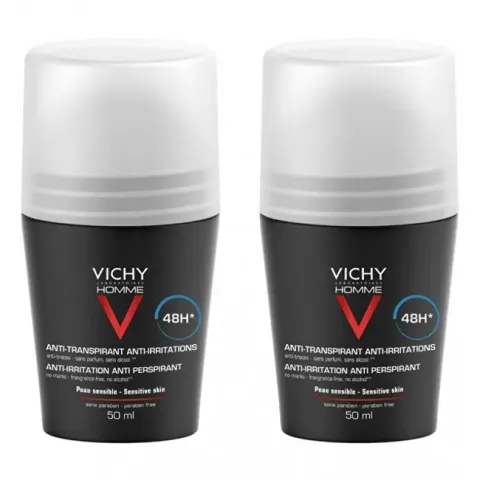 Homme Anti-Transpirant 48H Extra Sensitive 2 x