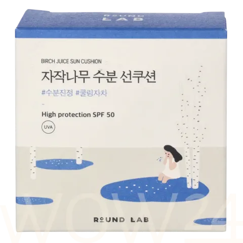Round Lab Birch Juice Moisturizing Sun Cushion SPF50+ PA++++