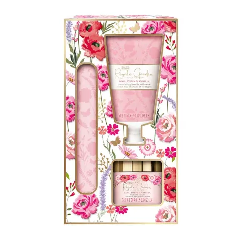 Baylis &amp; Harding Royale Garden Manicure Gift Set - Royale Garden, 3pcs
