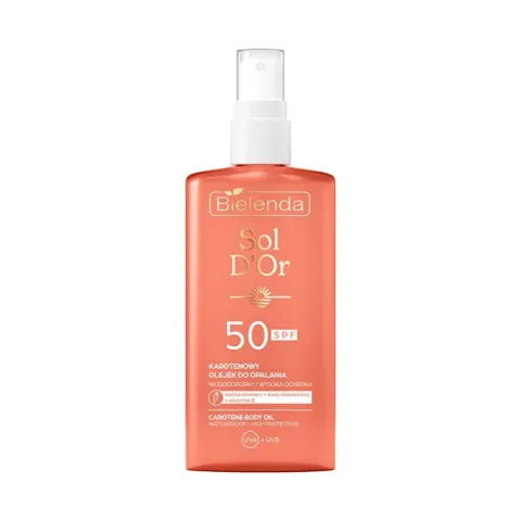 Sunscreen body oil SPF 50 Carotene Body Oil 150 ml