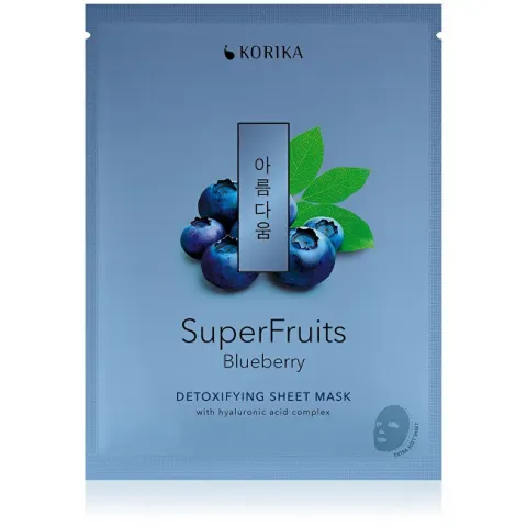 Superfruits Blueberry Detoxifying Sheet Mask